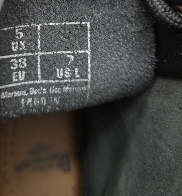 Dr. Martens Black Lace Up Boots - Picture 7 of 7